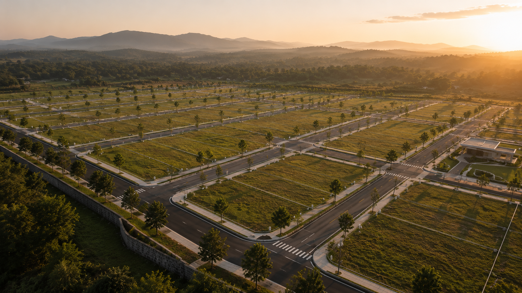 Land development imagery